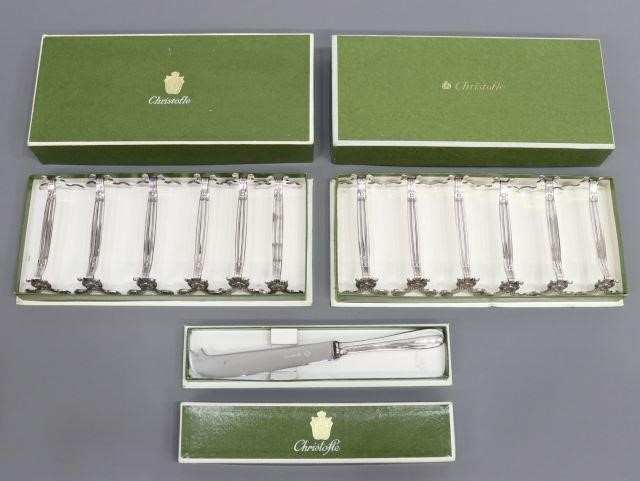 (13) CHRISTOFLE SILVER PLATE