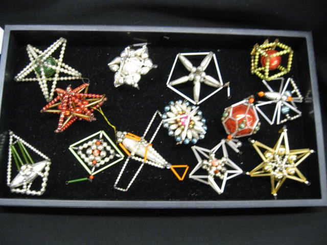 13 Czechoslovakian Glass