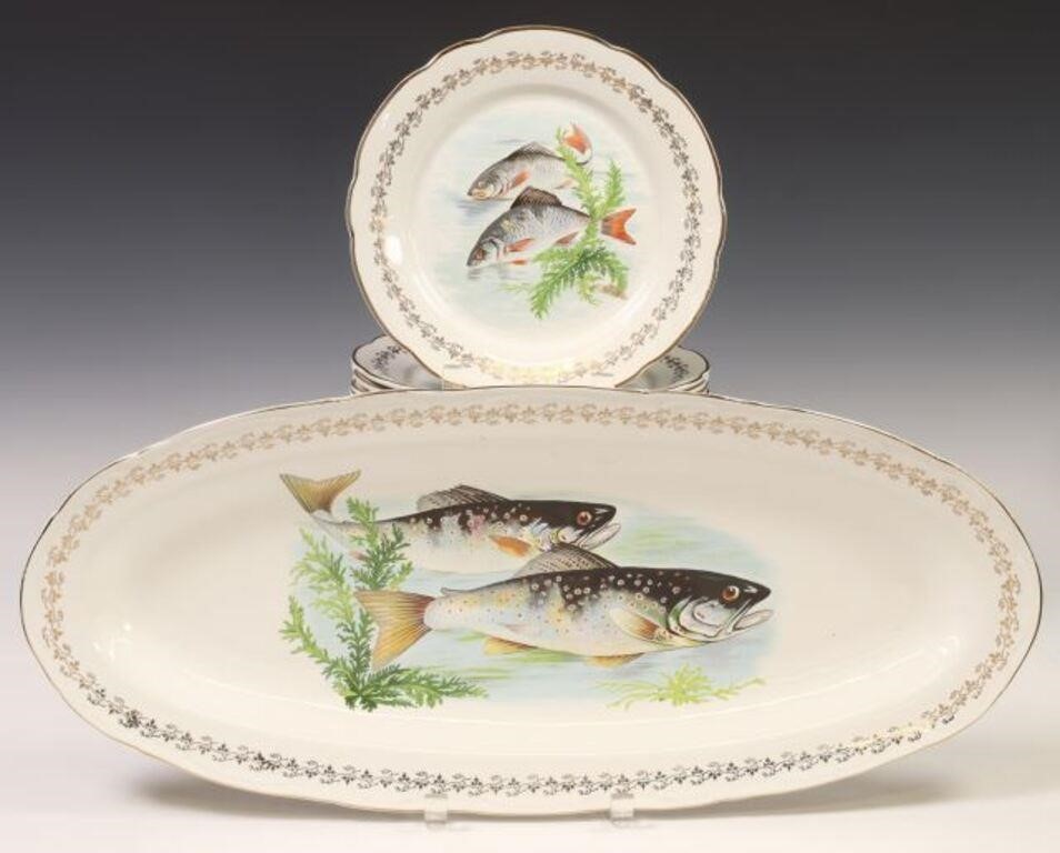 (13) DIGOIN SARREGUEMINES PORCELAIN