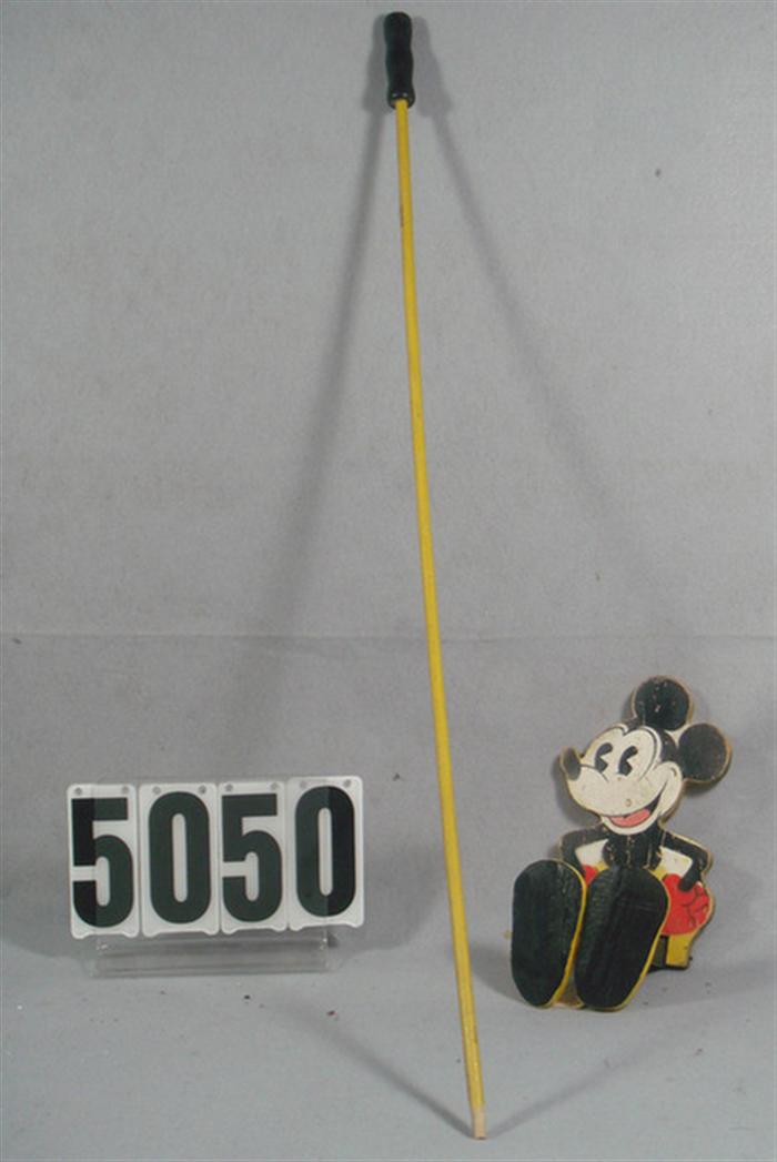 13" Disney Mickey Mouse wood walker