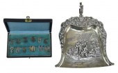 (13) DUTCH 800 SILVER GLASS NU