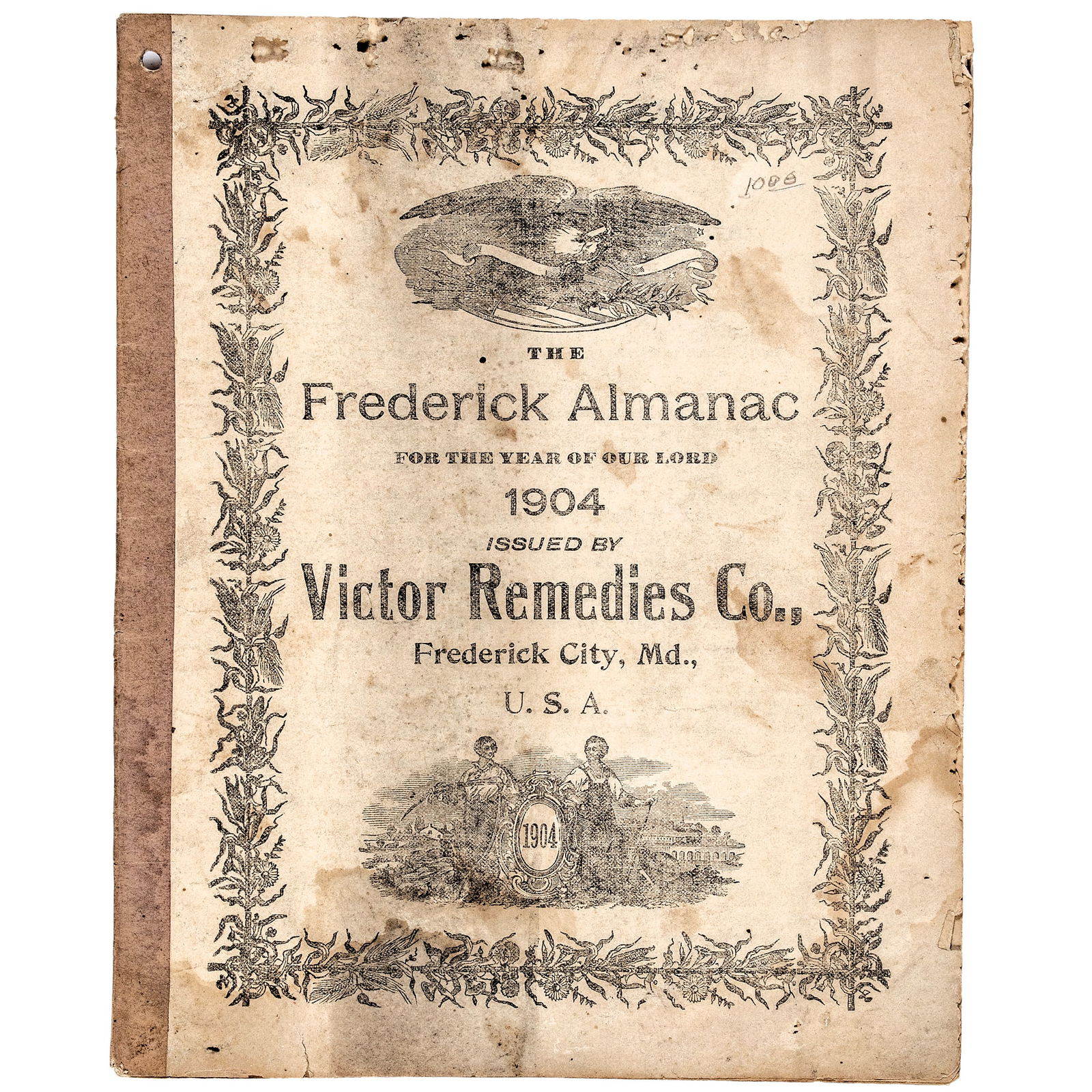13 EARLY AMERICAN ALMANACS: THE
