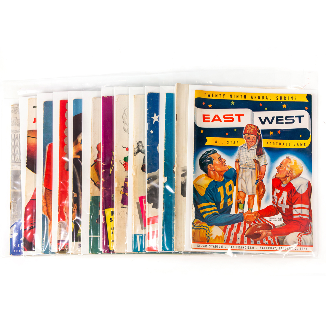 (13) EAST-WEST ANNUAL FOOTBALL GAME