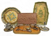 (13) FLORENTINE TRAYS, 800 SIL