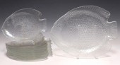(13) FRENCH ARCOROC MOLDED GLA