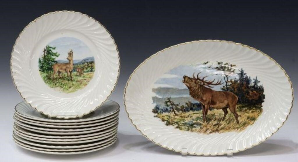 (13) FRENCH KG LUNEVILLE FAIENCE