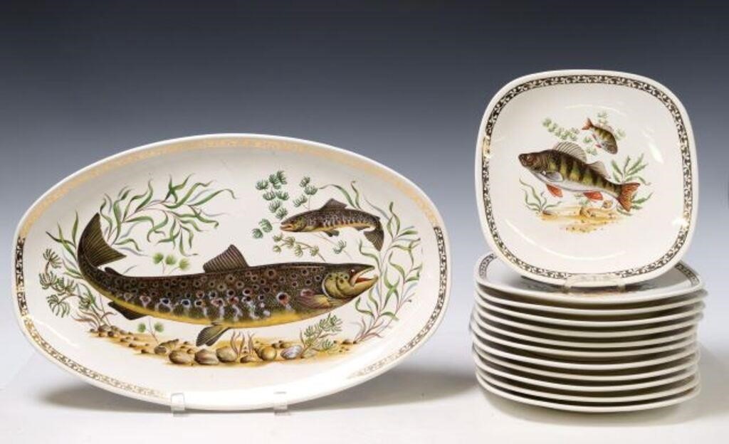 (13) FRENCH LONGCHAMP FAIENCE