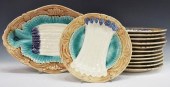 (13) FRENCH ORCHIES MAJOLICA A