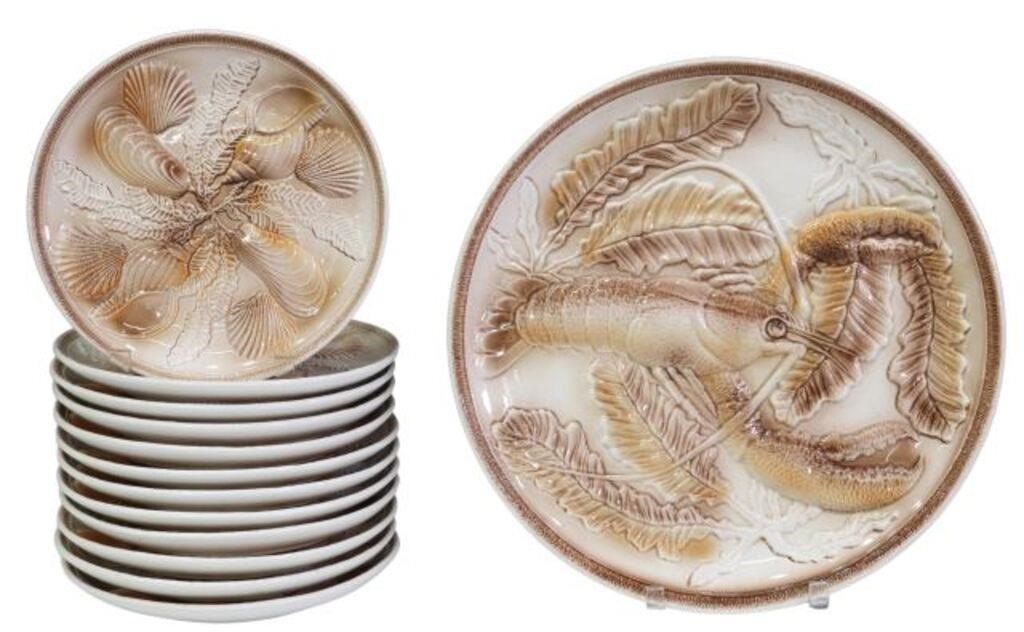(13) FRENCH REVERNAY FAIENCE