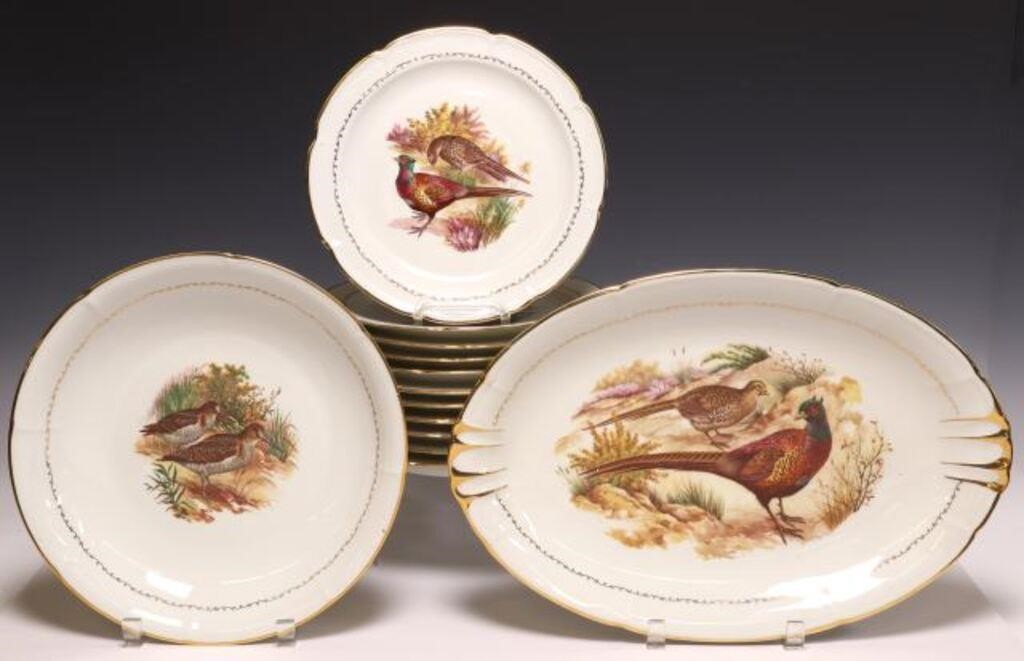(13) FRENCH VIERZON PORCELAIN