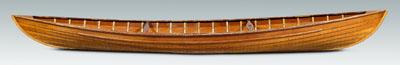 13 ft. pack canoe and paddle: