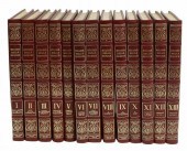 (13) ITALIAN LIBRARY SHELF BOO