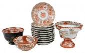 13 JAPANESE PORCELAIN KUTANI A