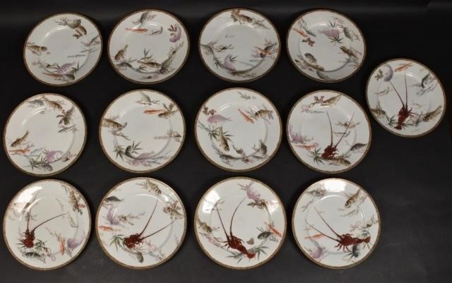 13 JAPANESE PORCELAIN MEIJI