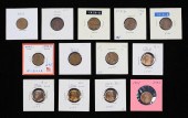 13 LINCOLN WHEAT PENNIES4-1910