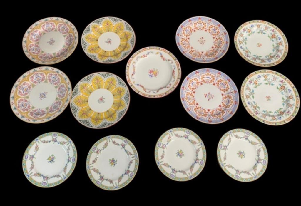13 MINTONS PORCELAIN PLATES13