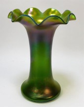 13" OIL SPILL BOHEMIAN ART GLA