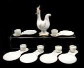 13 PC B&G DANISH TEA SET AND C