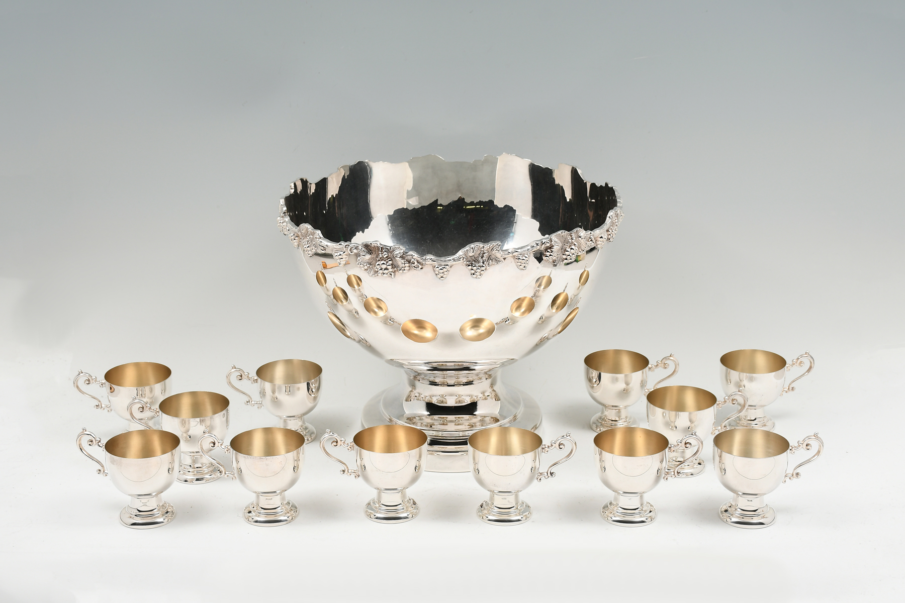 13 PC. ENGLISH SILVER PLATE