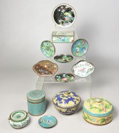 (13) Pcs Chinese enamel includ