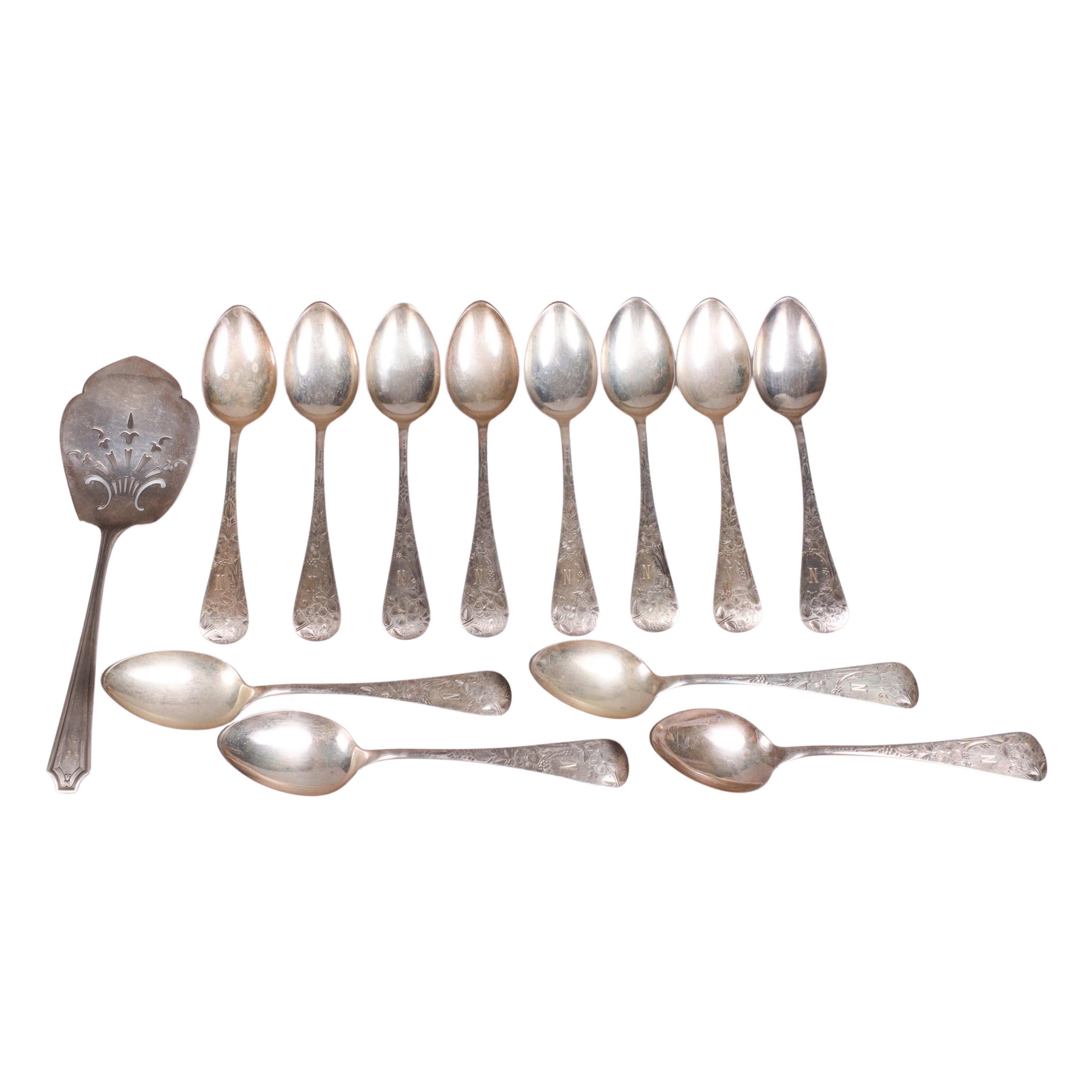 (13) Pcs sterling silver, 8.055 TO,