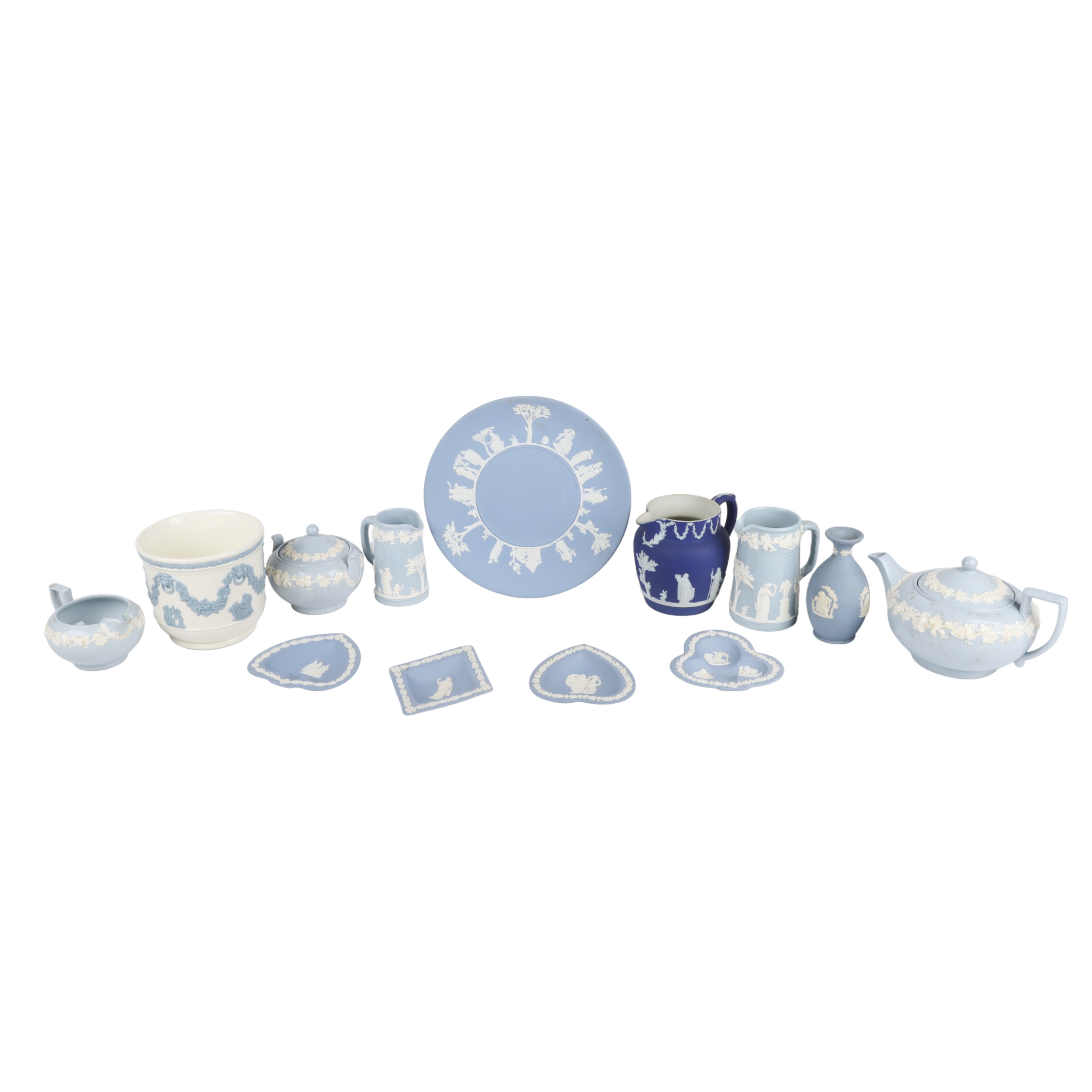 (13) Pcs Wedgwood porcelain, c/o