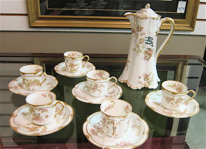 13 PIECE HAVILAND LIMOGES PORCELAIN
