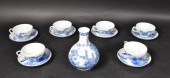 13 PIECE JAPANESE PORCELAIN TE