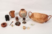 13 PIECE LOT OF DECORATIVE ITE