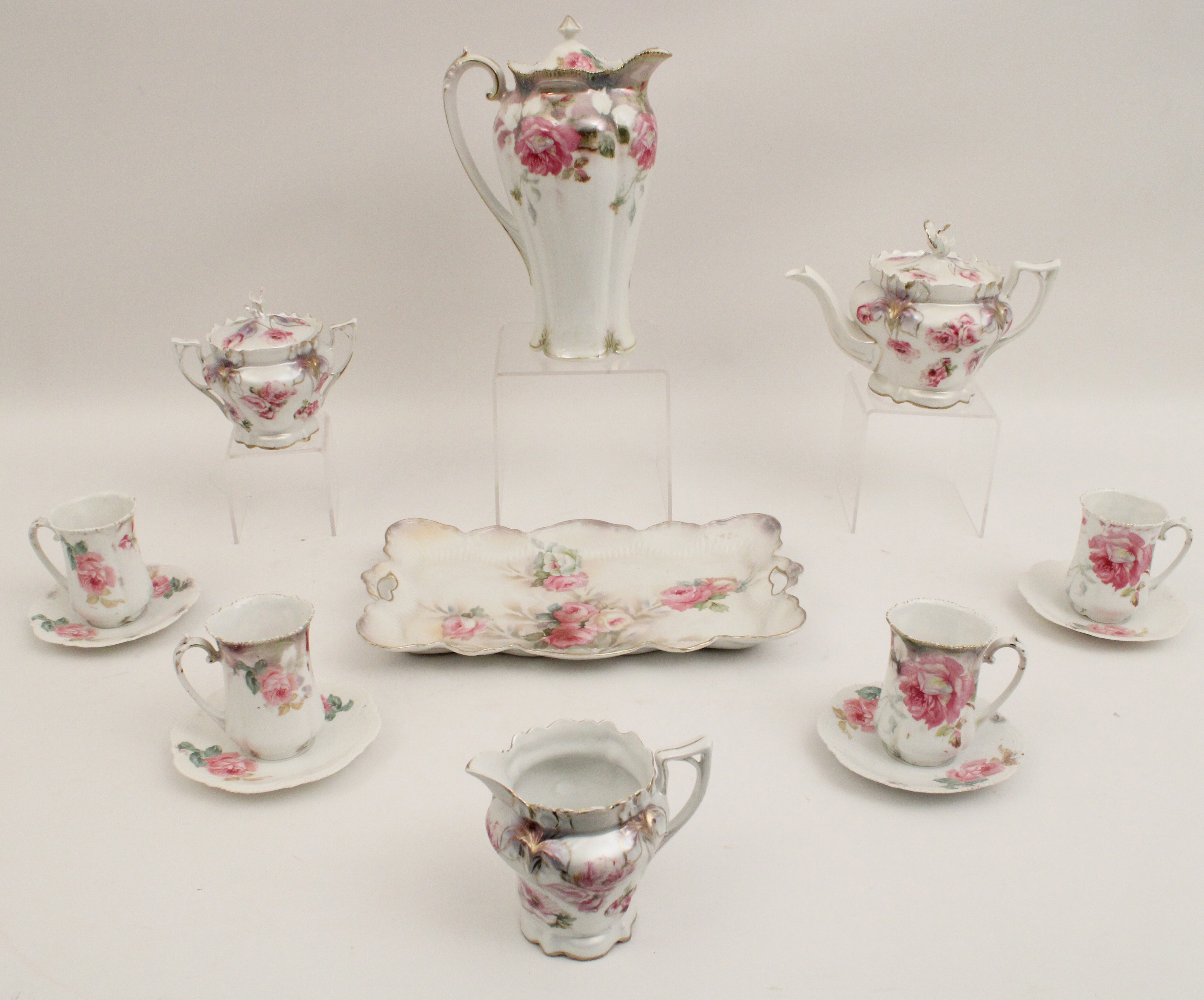 13 PIECE RS PRUSSIA COFFEE AND