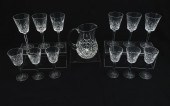 13 PIECE WATERFORD LISMORE GLA