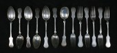 13 PIECES AUSTRO-HUNGARIAN SIL