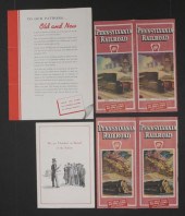 13 PIECES OF PENNSY RR MENUS A
