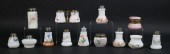 13 PIECES OPAQUE GLASS INCLUDI