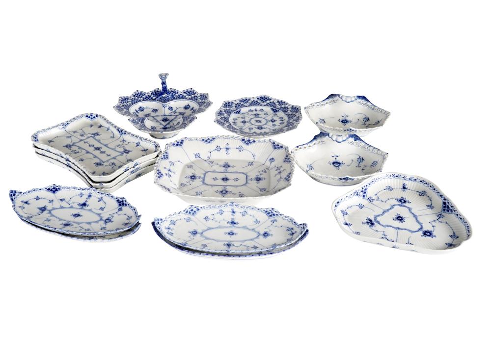 13 ROYAL COPENHAGEN PORCELAIN