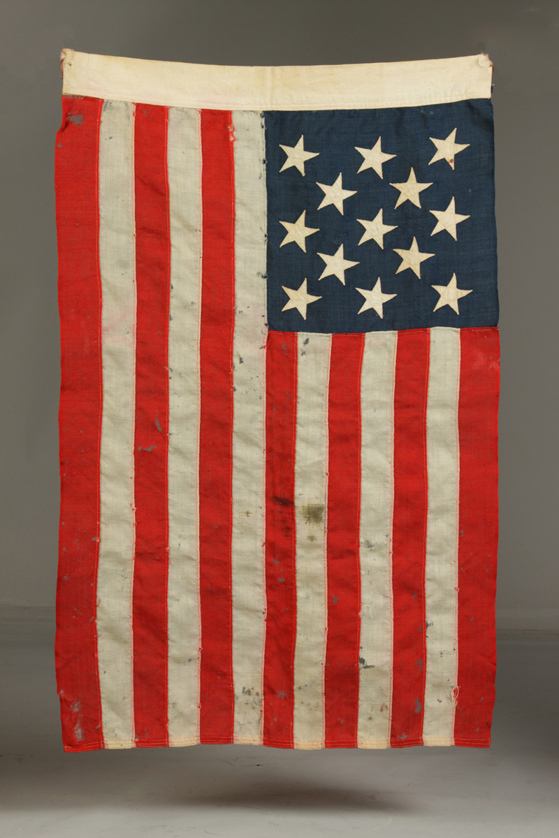 13 Star Naval Signal Flag 19th
