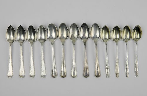13 STERLING SILVER DEMI-TASSE