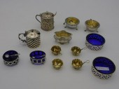 (13) STERLING SILVER SALT CELL