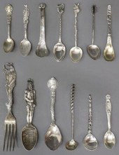 (13) STERLING SOUVENIR & OTHER