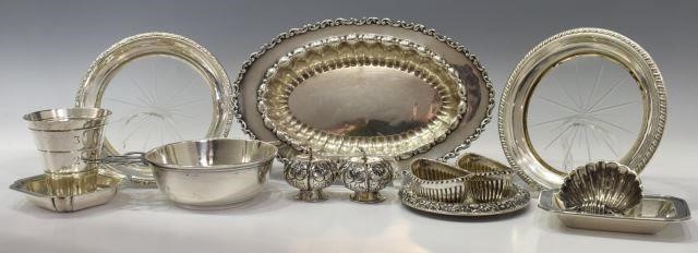 (13) STERLING TABLEWARE, TIFFANY,
