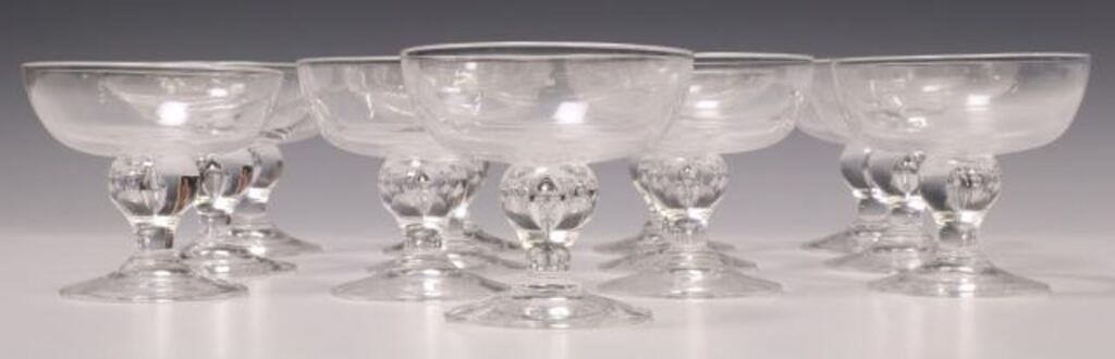 (13) STEUBEN ART GLASS 7877 TEAR