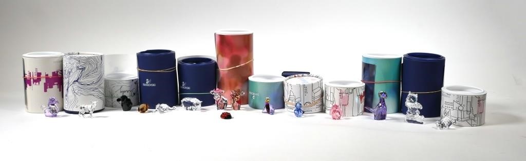 (13) SWAROVSKI ANIMALS, LOVLOTS,