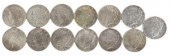 (13) U.S. PEACE SILVER DOLLARS