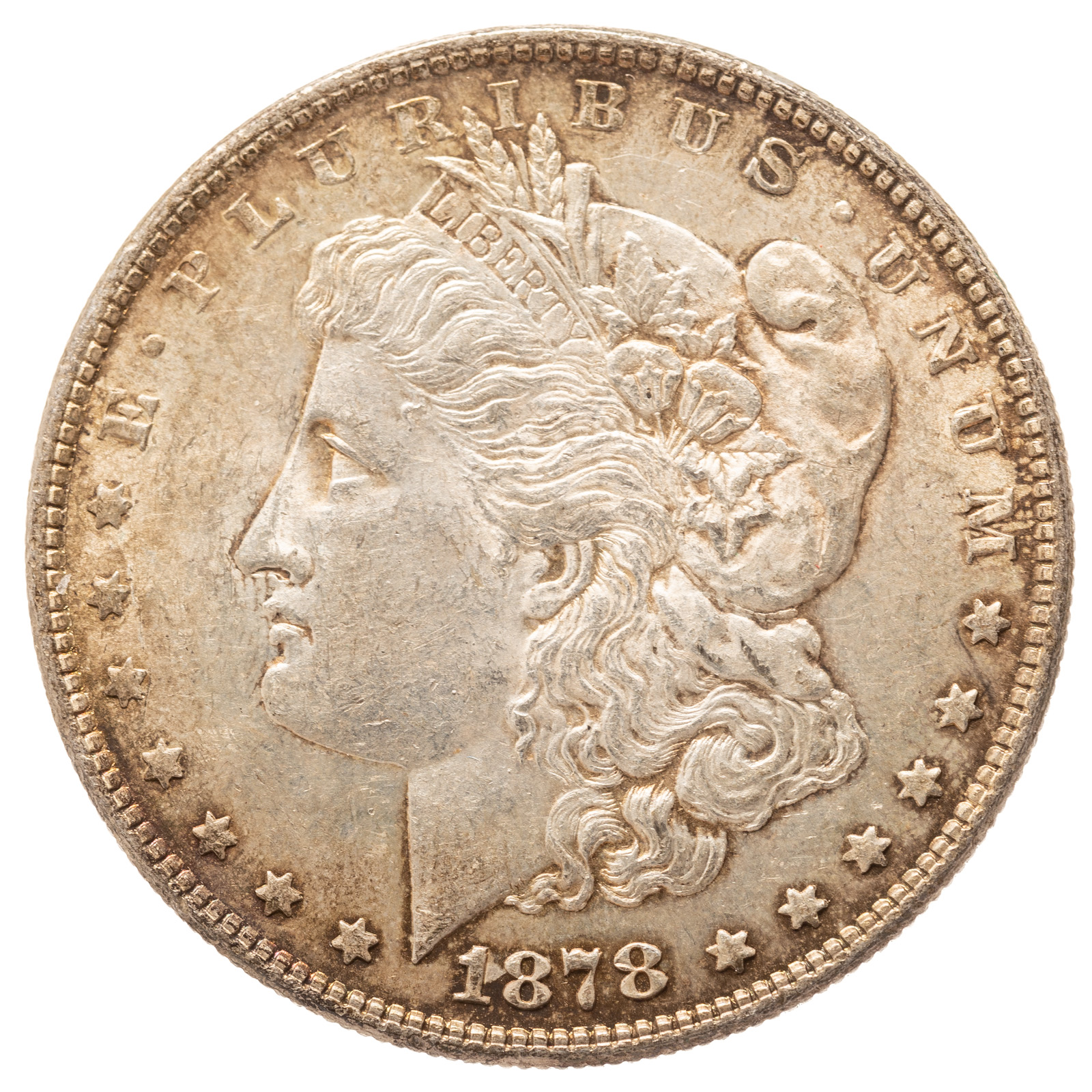 13 US SILVER DOLLARS 1878 7/8
