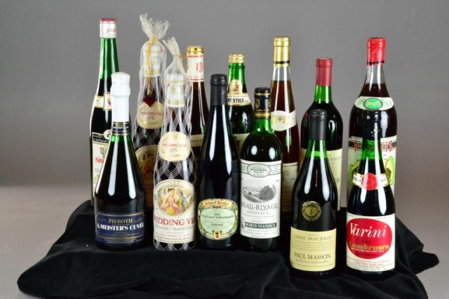 (13) Various Bottles of Fine WineTo