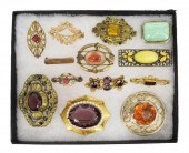 (13) VICTORIAN JEWELRY, BROOCH