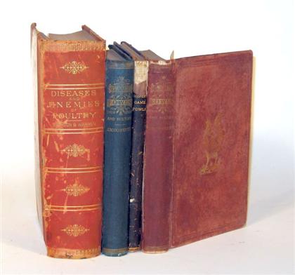 13 vols.  Poultry: Cooper, J.W.