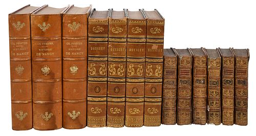 13 VOLUMES FRENCH HISTORY AND
