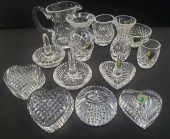 (13) WATERFORD CRYSTAL PIECEST
