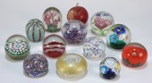 13 WIGHT ART GLASS BACCARAT MU